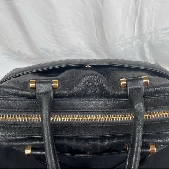 Milly leather satchel with shoulder strap and dust bag and card - Picture 11 of 13